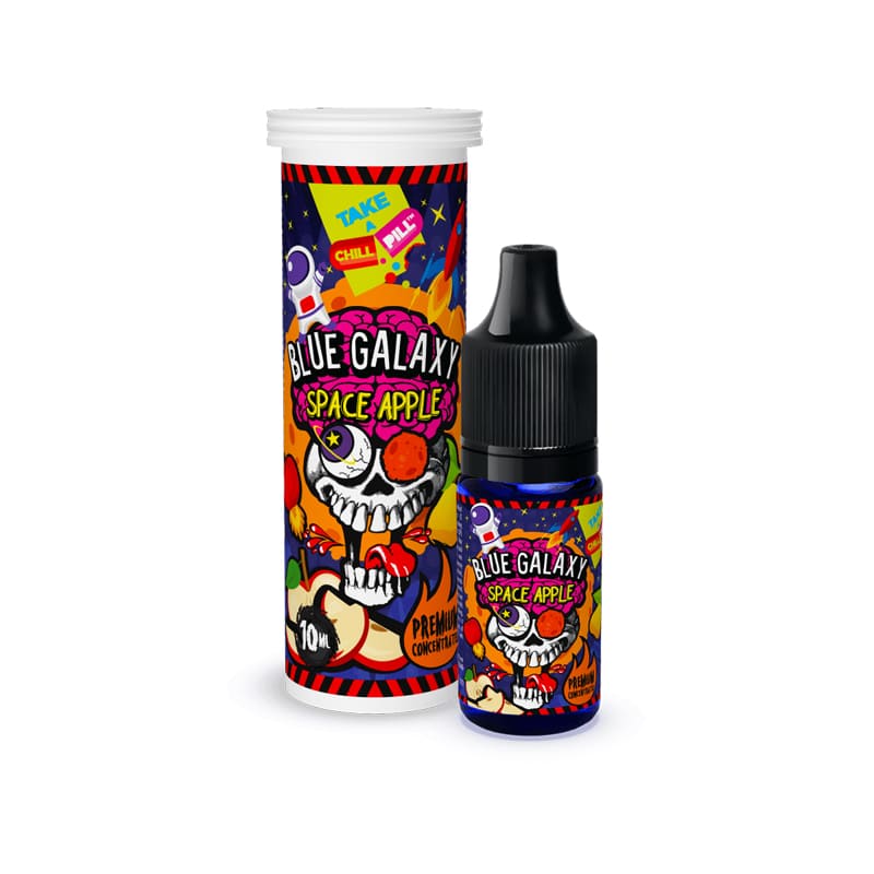 Arôme Concentré Chill Pill Blue Galaxy Space Apple 10ml | VAPEVO