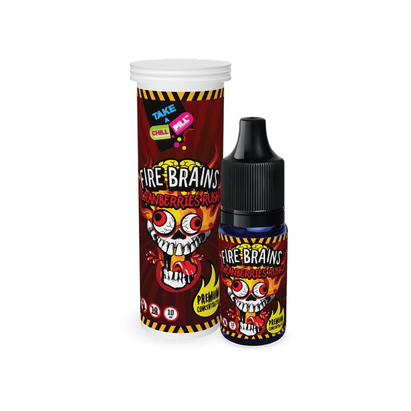 Arôme Concentré Chill Pill Fire Brains Cranberries Rush 10ml Standard | VAPEVO