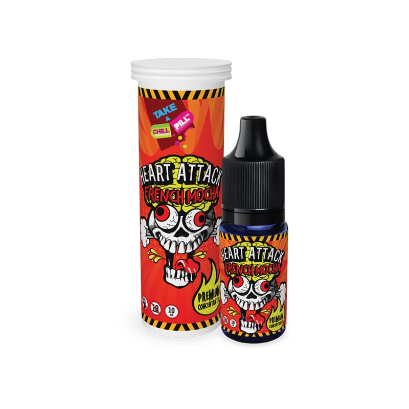 Arôme Concentré Chill Pill Heart Attack French Mocha 10ml | VAPEVO
