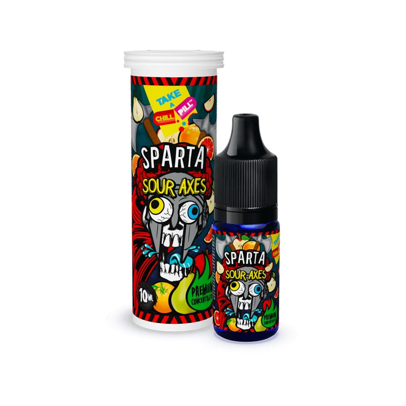 Arôme Concentré Chill Pill Sparta Sour Axes 10ml | VAPEVO