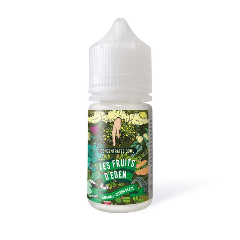 Arôme Concentré Les Fruits d'Eden Ananas Citron Glacé 30ml | VAPEVO