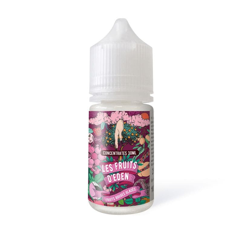 Arôme Concentré Les Fruits d'Eden Fruits Rouges Glacés 30ml | VAPEVO