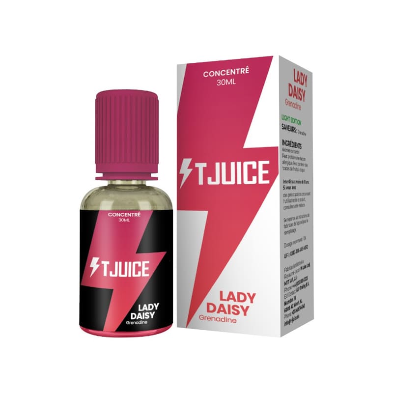 Arôme Concentré T-Juice Lady Daisy 30ml | VAPEVO
