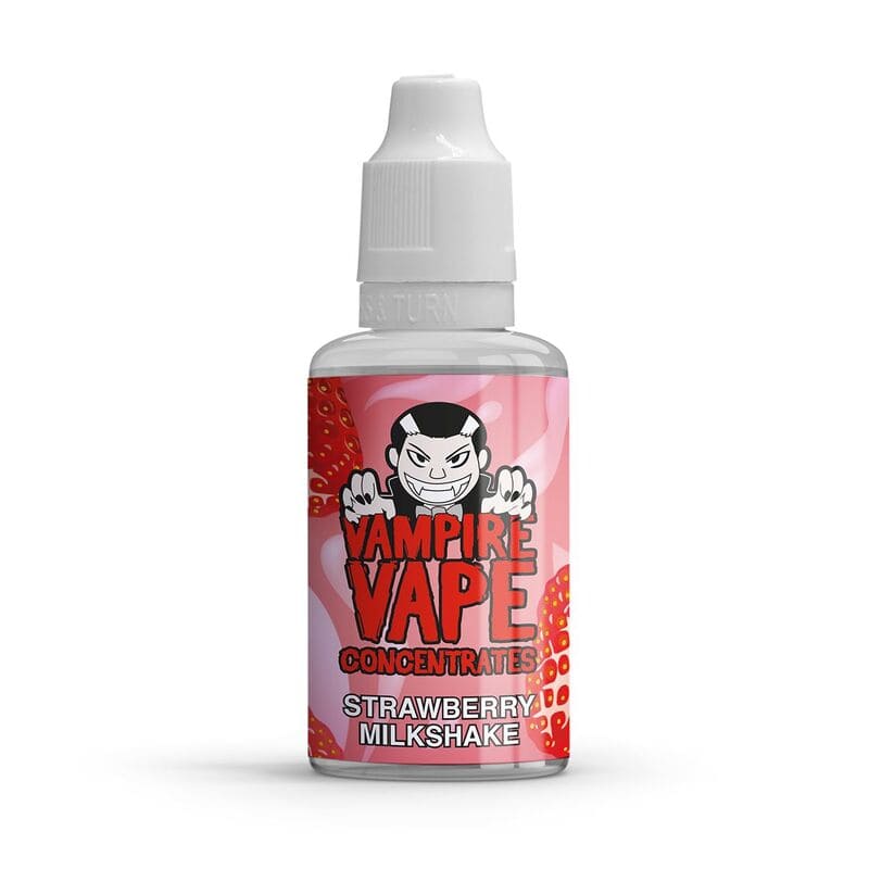 Arôme Concentré Vampire Vape Strawberry Milkshake 30ml | VAPEVO