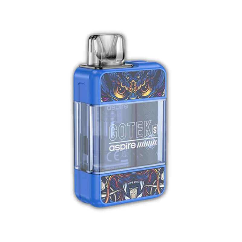 ASPIRE Gotek S - Kit E-Cigarette 650mah 4.5ml-Blue-VAPEVO