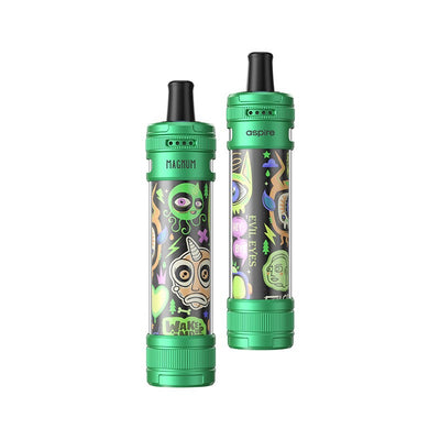 ASPIRE Magnum - Kit E-Chicha Portable 3800mAh 6ml Green & Evil Eyes | VAPEVO