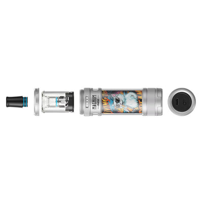 ASPIRE Magnum Nano - Kit E-Chicha Portable 1800mAh 6ml Silver & Cloudy Skull | VAPEVO