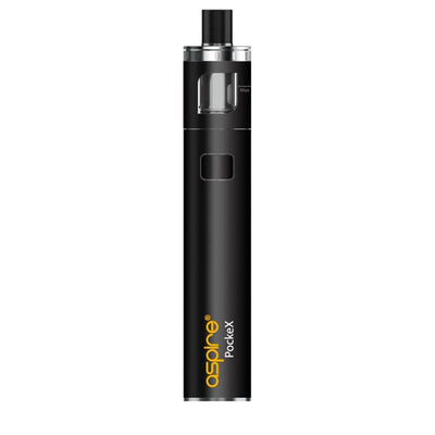 ASPIRE PockeX AIO - E-Cigarette 23W 1600mAh Black | VAPEVO
