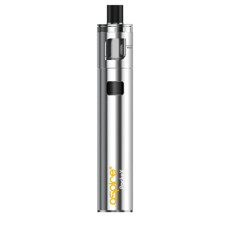 ASPIRE PockeX AIO - E-Cigarette 23W 1600mAh-Stainless Steel-VAPEVO