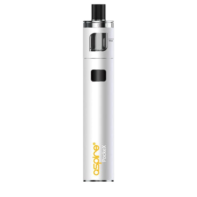 ASPIRE PockeX AIO - E-Cigarette 23W 1600mAh White | VAPEVO