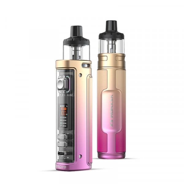ASPIRE Veynom EX - Kit E-Cigarette 100W 5ml-Gold Pink Fade-VAPEVO
