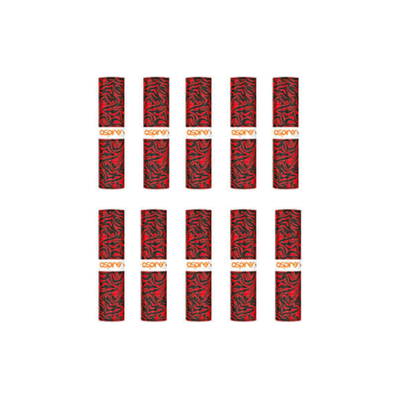 ASPIRE Vilter - Pack de 10 Filtres-Red Lava-VAPEVO