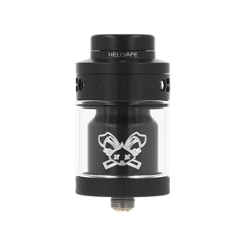 Atomiseur Hellvape Dead Rabbit 4 RTA - 26mm 5.5ml Matte Black | VAPEVO