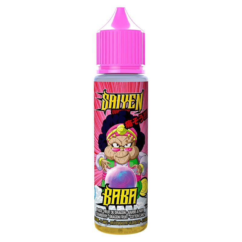 SWOKE Saiyen Vapors Baba - E-liquide 50ml 0mg