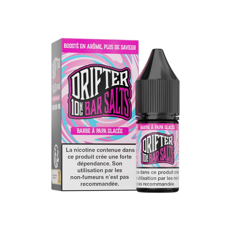 Sel de Nicotine Drifter Bar Salts Barbe à Papa Glacée 10ml