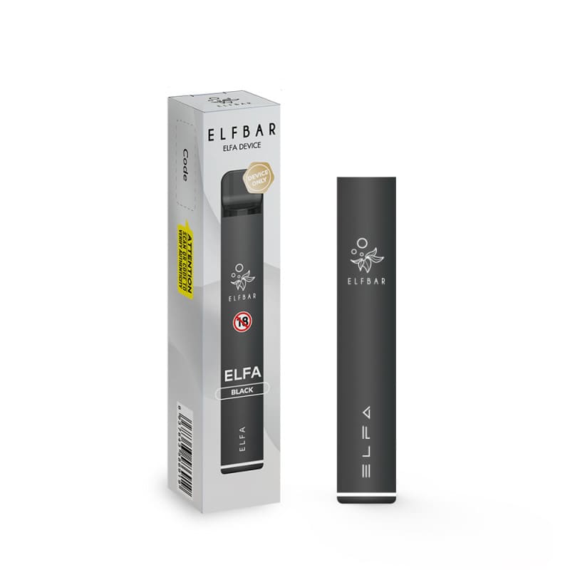 Batterie Elfbar Elfa 500mAh Aurora Black | VAPEVO