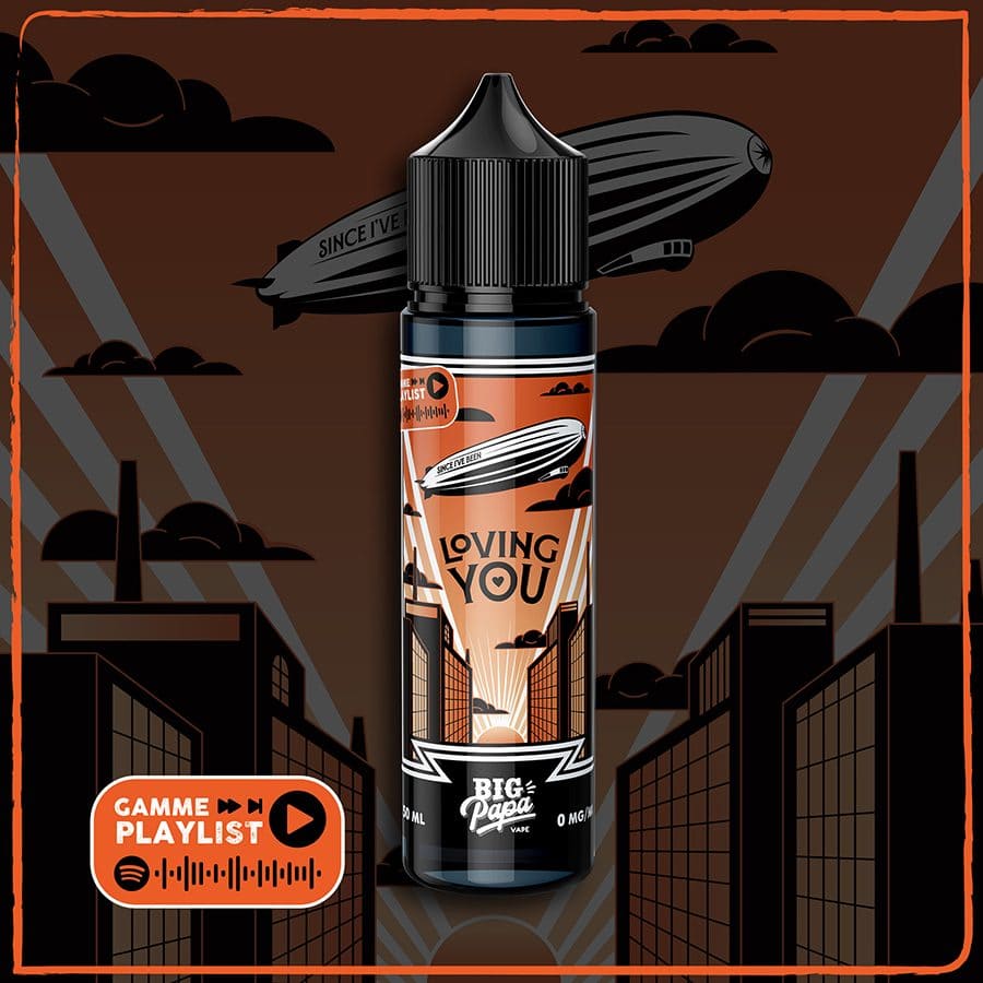 BIG PAPA Playlist Loving You - E-liquide 50ml-0 mg-VAPEVO