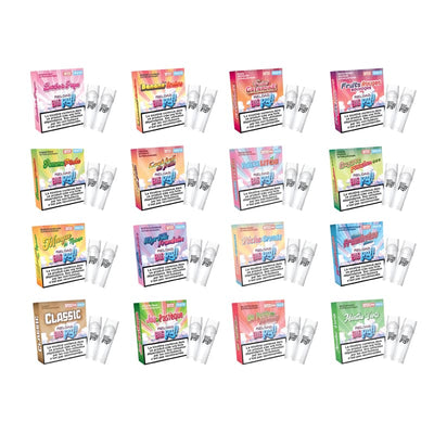 BIG PUFF Reload - Pack de 2 Cartouches 2 ml 600 Puffs 0 mg Barbe à Papa | VAPEVO