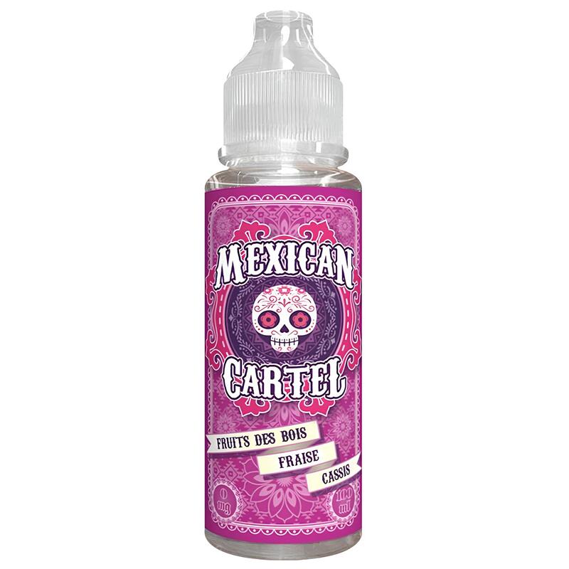 MEXICAN CARTEL Fruits des Bois Fraise Cassis - E-liquide 50ml/100ml 0mg