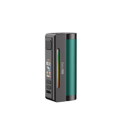 Box Mod Aspire Zelos M80 - 80W 2600mAh Green Gunmetal | VAPEVO