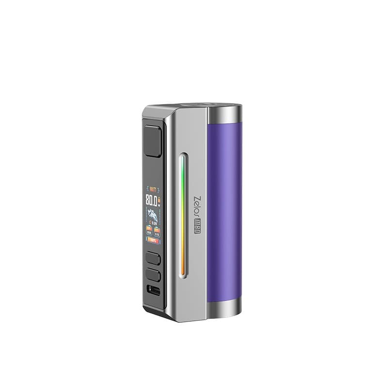 Box Mod Aspire Zelos M80 - 80W 2600mAh Purple Silver | VAPEVO