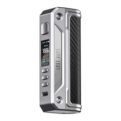 Box Mod Lost Vape Thelema Solo - 100W SS Carbon Fiber | VAPEVO