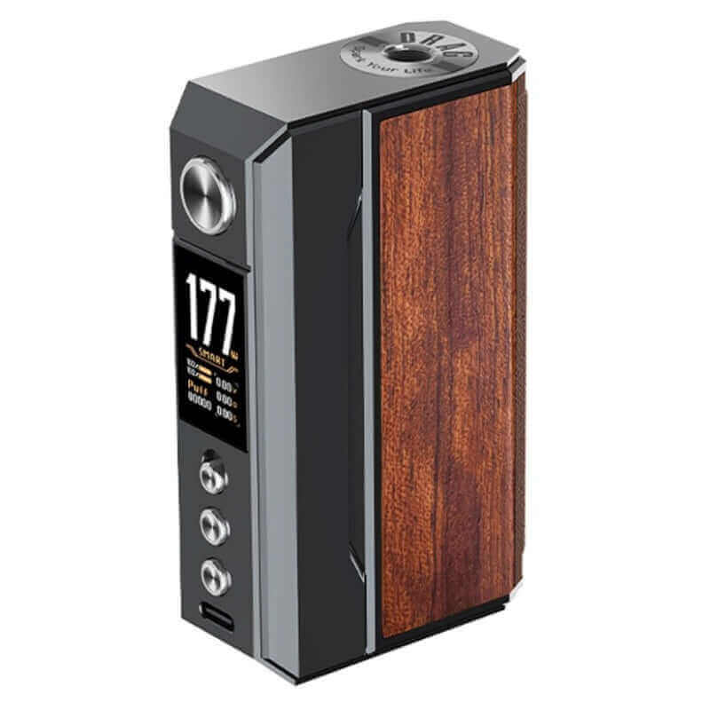Box Mod Voopoo Drag 4 177W Gun Metal Rosewood | VAPEVO