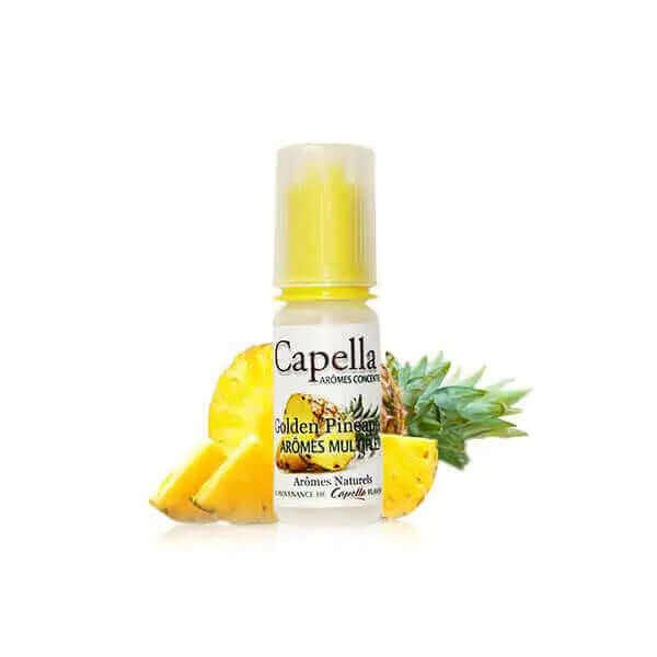 CAPELLA Golden Pineapple - Arôme Concentré 10ml-VAPEVO
