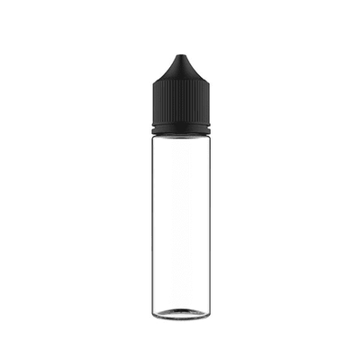 CHUBBY GORILLA Flacon Unicorn PET V3 Transparent Black Cap 60 ml | VAPEVO