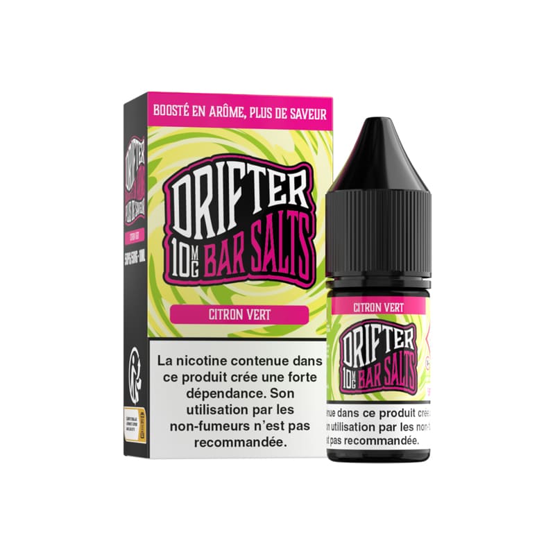 Sel de Nicotine Drifter Bar Salts Citron Vert 10ml
