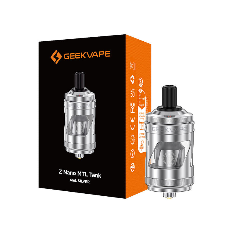 Clearomiseur Geekvape Z Nano MTL - 4ml 26.8mm Black | VAPEVO