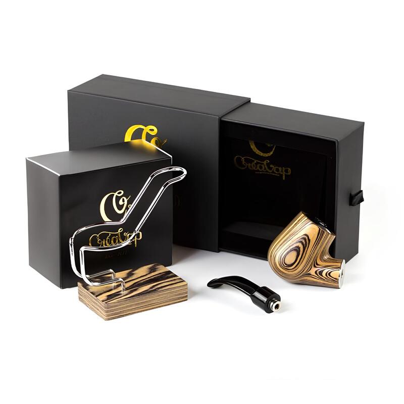 Coffret E-Pipe Creavap Bent 18350 SaRaiFo Limited Edition 22mm Ivory SaRaiFo | VAPEVO