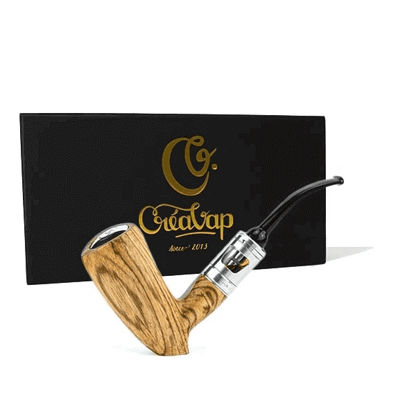 Coffret E-Pipe Creavap Dublin 18650 22mm Zebrano | VAPEVO
