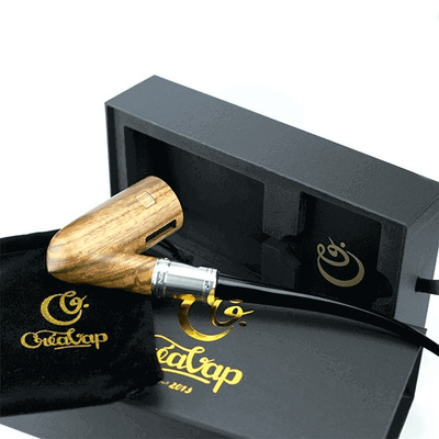 Coffret E-Pipe Creavap Gandalf 60W 18650 22mm Mecanic Zebrano | VAPEVO