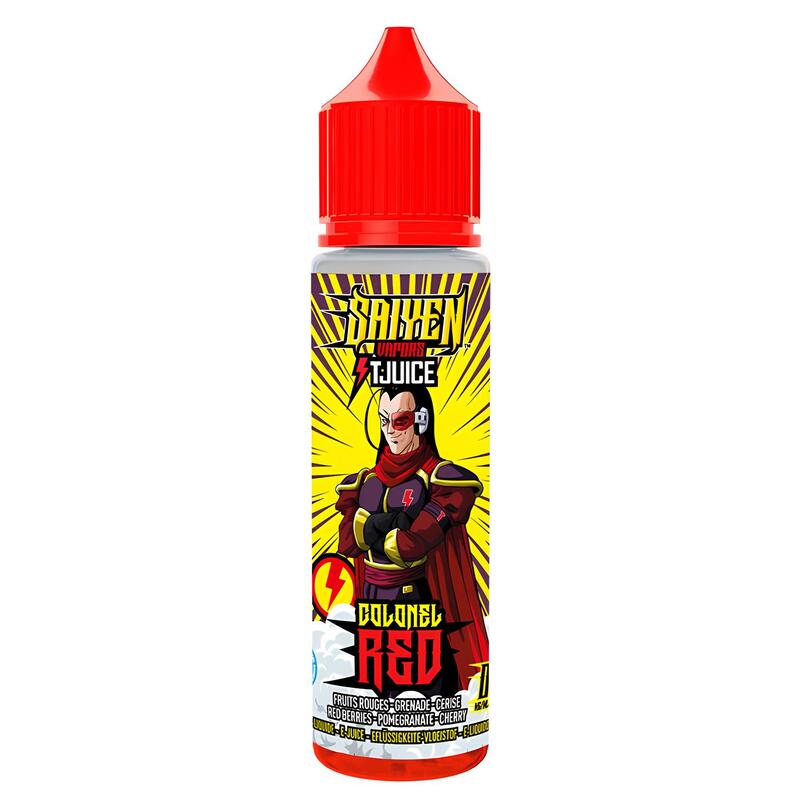 SWOKE Saiyen Vapors Colonel RED - E-liquide 50ml 0mg