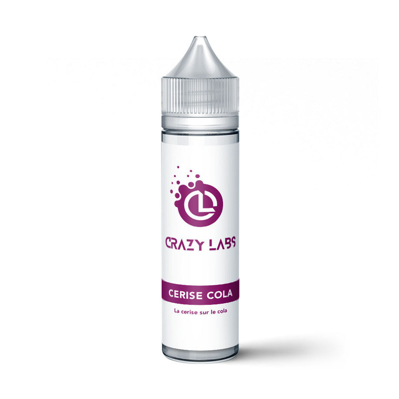CRAZY LABS Cerise Cola - E-liquide 50ml 0 mg | VAPEVO