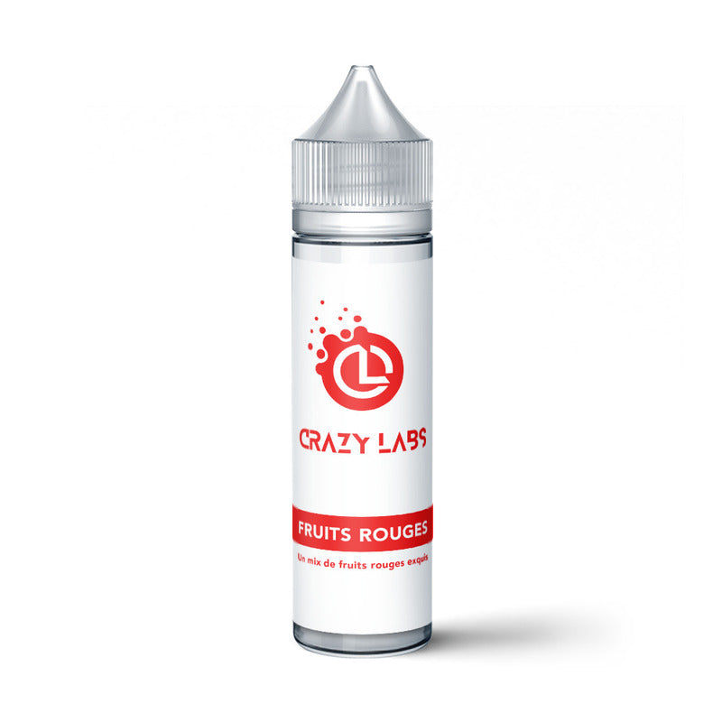 CRAZY LABS Fruits Rouges - E-liquide 50ml 0 mg | VAPEVO