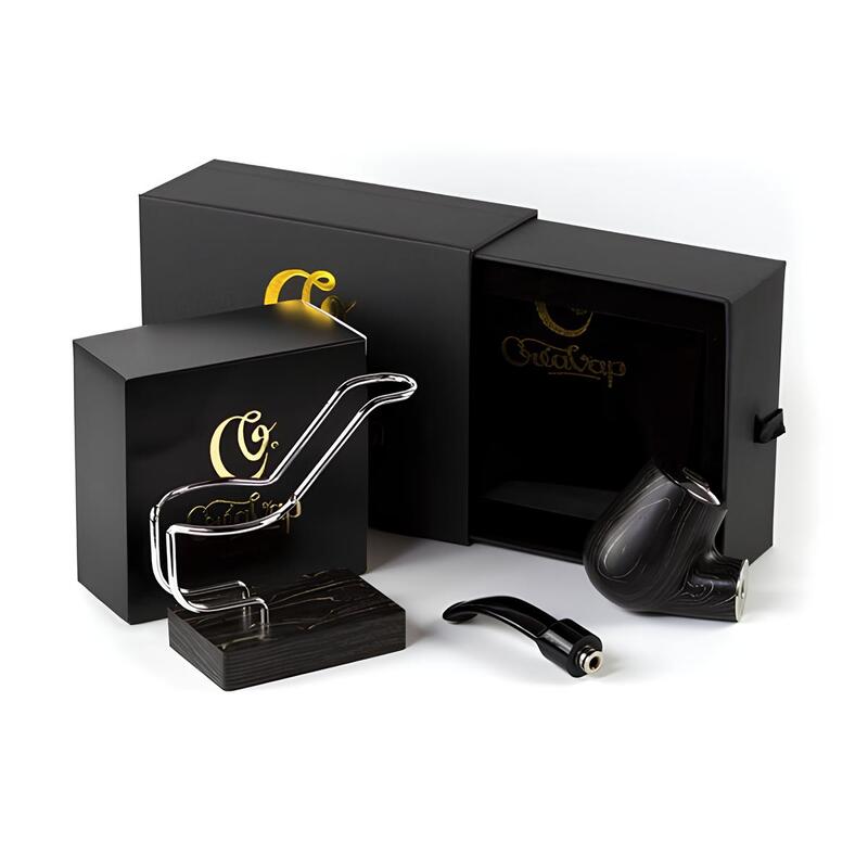 CREAVAP Bent 18350 SaRaiFo Limited Edition - Coffret E-Pipe 22mm-Black SaRaiFo-VAPEVO