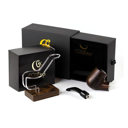 CREAVAP Bent 18350 SaRaiFo Limited Edition - Coffret E-Pipe 22mm-Black SaRaiFo-VAPEVO