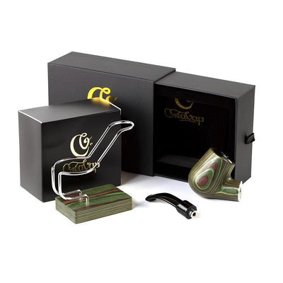 CREAVAP Bent 18350 SaRaiFo Limited Edition - Coffret E-Pipe 22mm Green SaRaiFo | VAPEVO