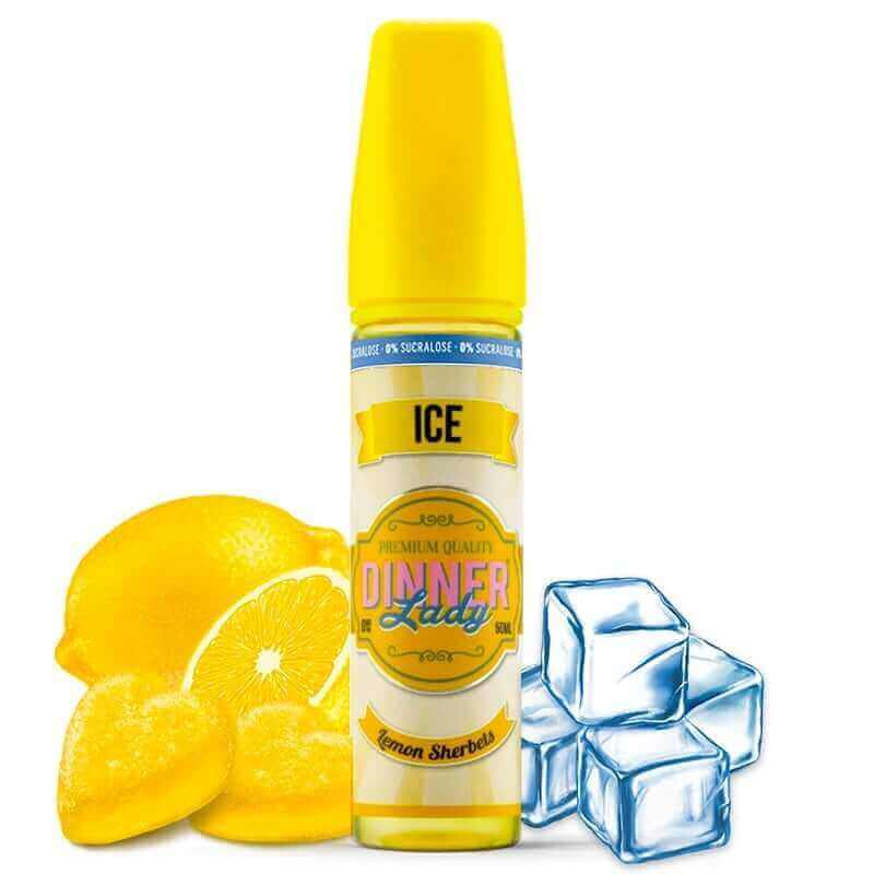 DINNER LADY Ice Lemon Sherbets - E-liquide 50ml-0 mg-VAPEVO