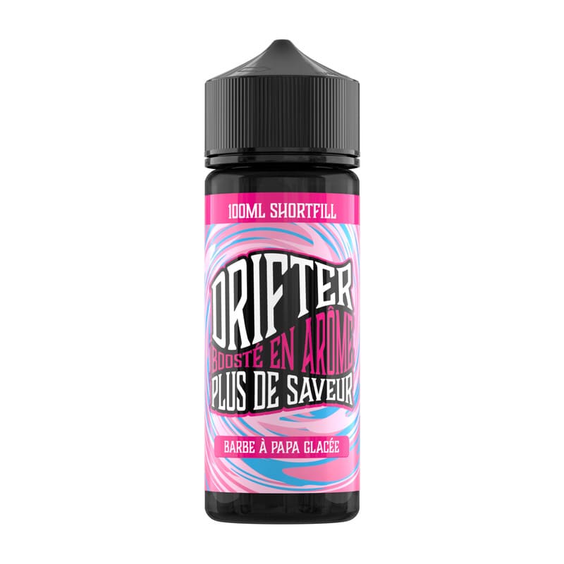 E-liquide Drifter Bar Juice Barbe à Papa Glacée 100ml 0mg | VAPEVO