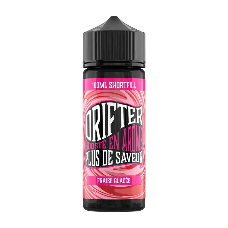 E-liquide Drifter Bar Juice Fraise Glacée 100ml 0mg | VAPEVO