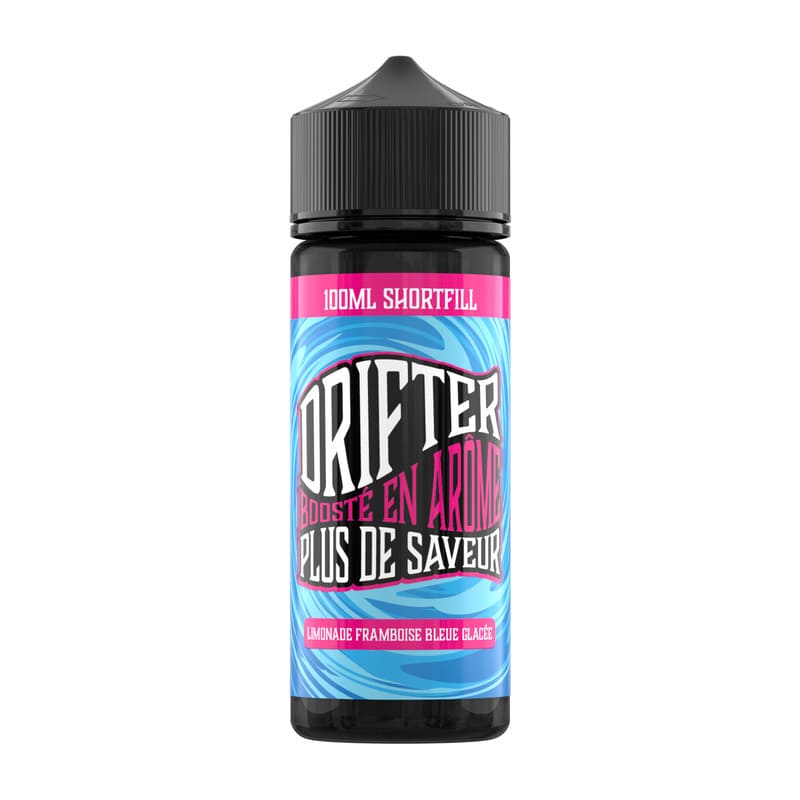 E-liquide Drifter Bar Juice Limonade Framboise Bleue Glacée 100ml 0mg | VAPEVO