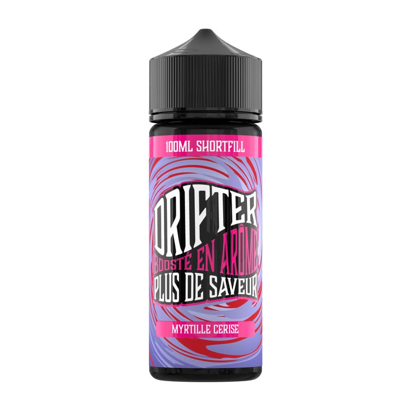 E-liquide Drifter Bar Juice Myrtille Cerise 100ml 0mg | VAPEVO