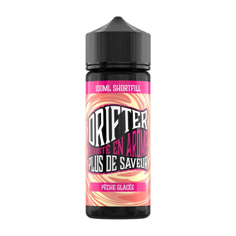 E-liquide Drifter Bar Juice Pêche Glacée 100ml 0mg | VAPEVO