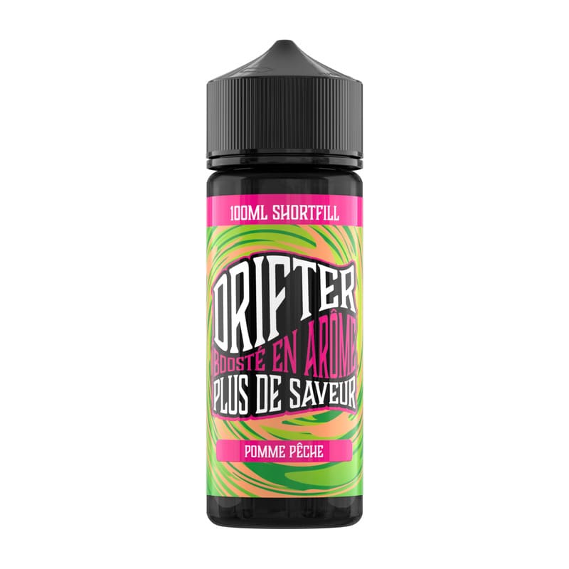 E-liquide Drifter Bar Juice Pomme Pêche 100ml 0mg | VAPEVO