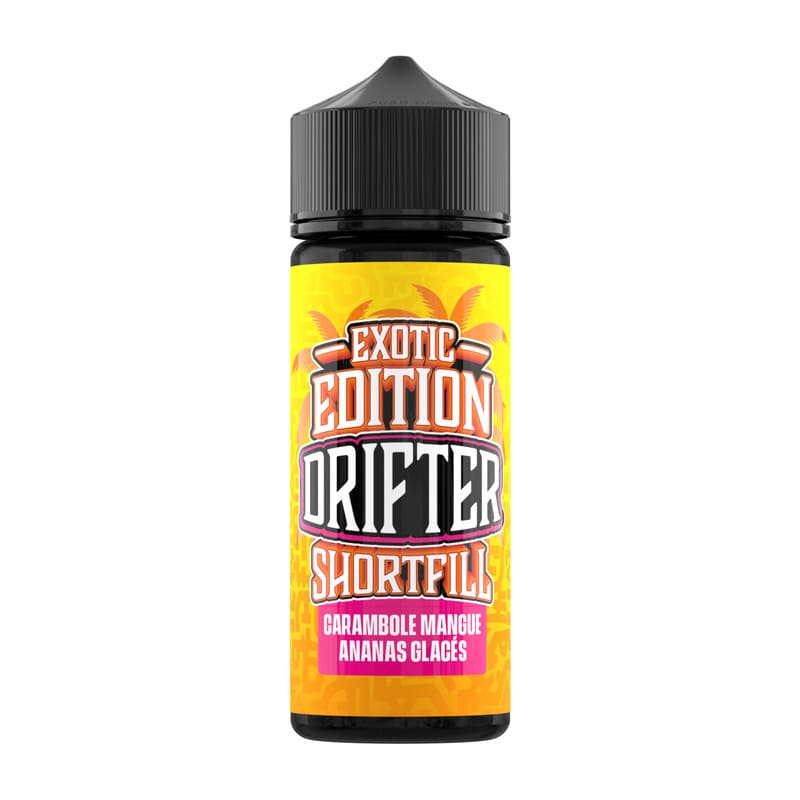 E-liquide Drifter Exotic Edition Carambole Mangue Ananas Glacés 100ml 0mg | VAPEVO