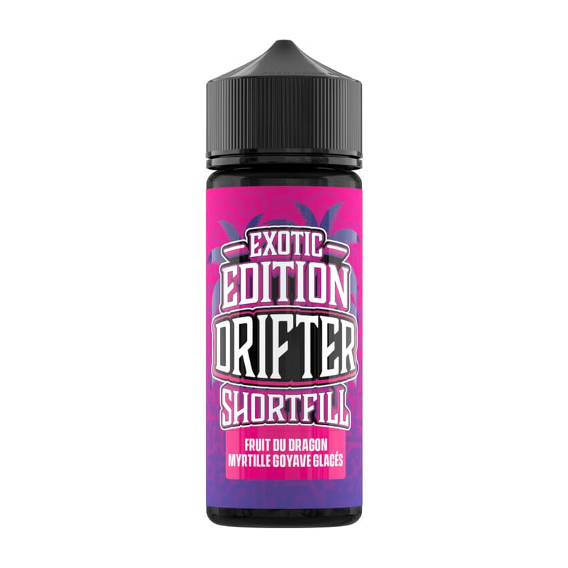E-liquide Drifter Exotic Edition Fruit du Dragon Myrtille Goyave Glacés 100ml 0mg | VAPEVO