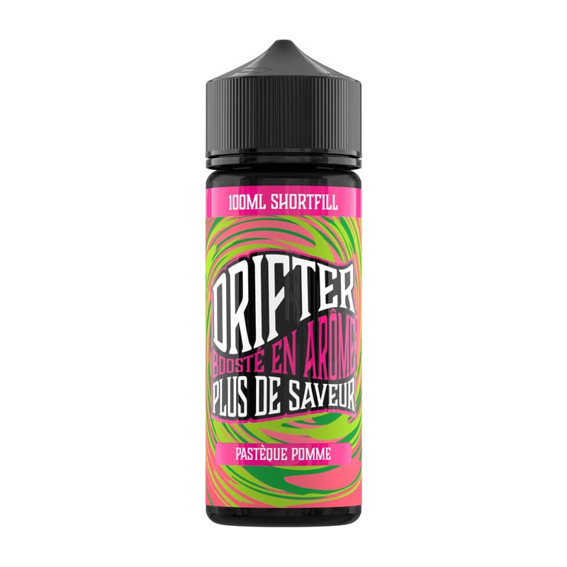 E-liquide Drifter Pastèque Pomme 100ml 0mg | VAPEVO